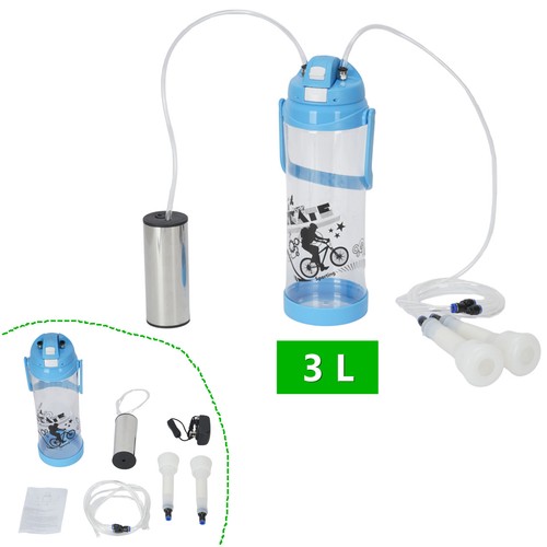 Vacuum cow milking - vacuum,