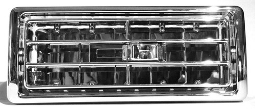 Chrome dash heater vent - chrome,