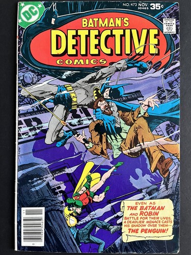 Detective comics 473 mid - mid, grade