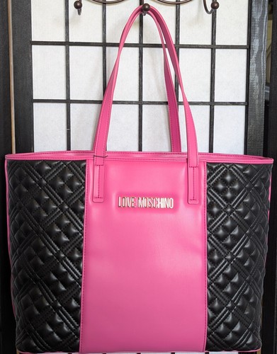 Love moschino black fuchsia - black,