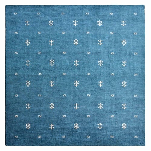 Hand knotted loom silk mix - loom,
