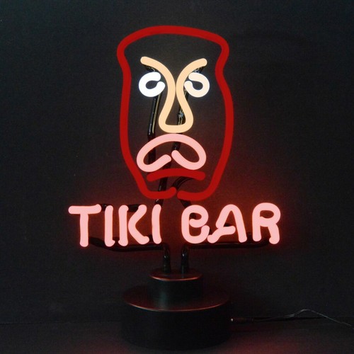 Tiki bar neon sign - neon,