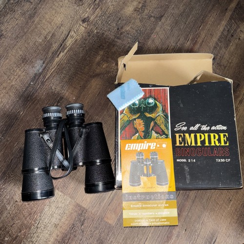 Vtg empire binoculars model - binoculars,
