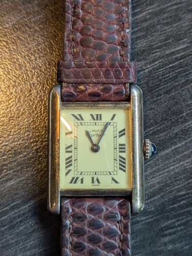 Cartier tank 925 vermeil - ,