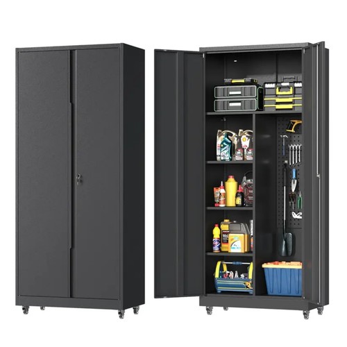 Metal tool box storage chest - box,