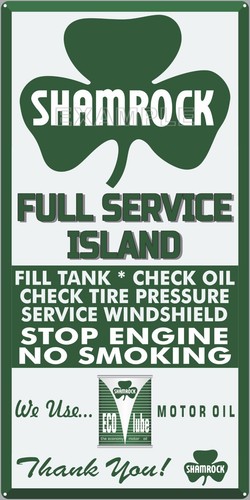Shamrock gas station - gas,