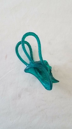 Barbie doll horse - saddle, green