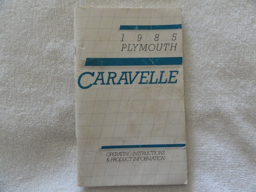 1985 plymouth caravelle - 1985,