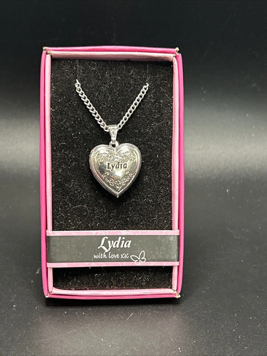 Heart picture locket with - heart,