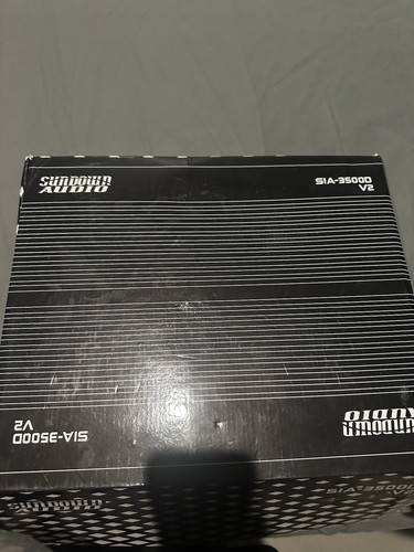 Sundown audio sia 3500d - audio, sia-3500d