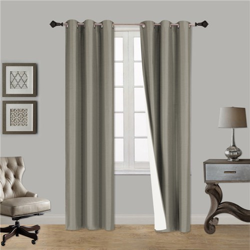 Panels antique grommets silk - grommets,
