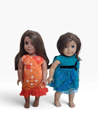 Pair american girl dolls - pair, 18"