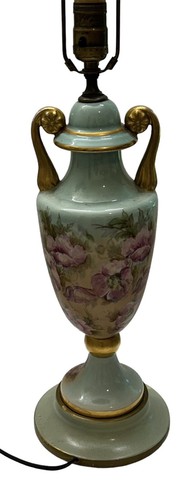Vtg hand painted signed gold - hand,
