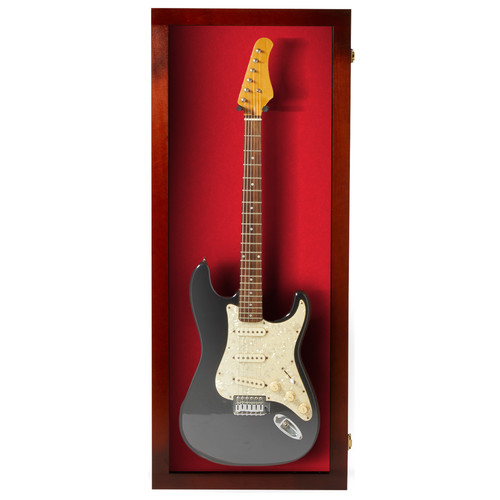 Electric guitar display case - guitar,