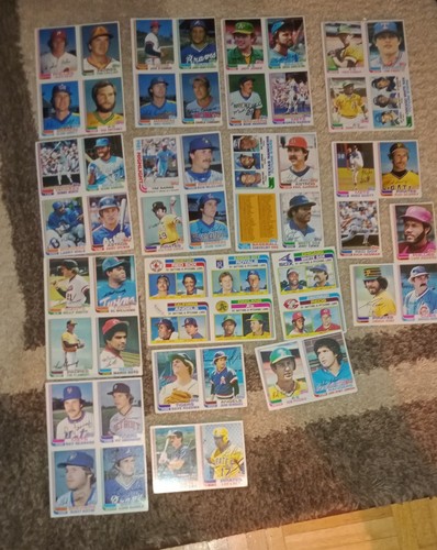 Lot vintage topps uncut - topps,