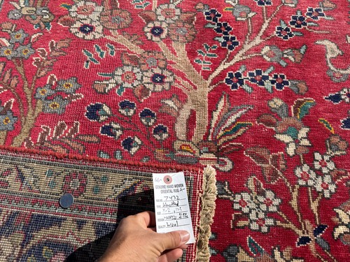 8x11 antique oriental rug tree - oriental,