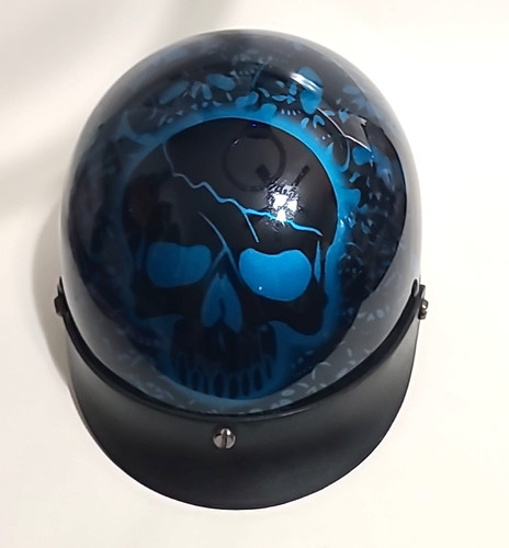 Dot skull graphic - graphic, motorcycle