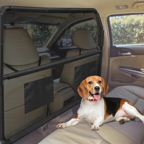 Dog car barrier - car, for