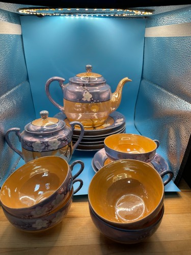 Vintage lusterware teapot 5 - lusterware,