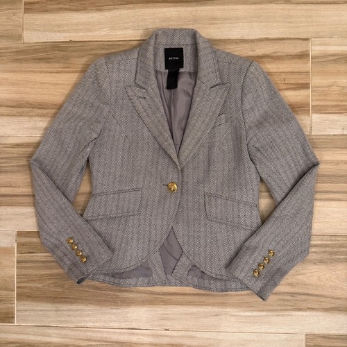 Smythe grey herringbone wool - grey,