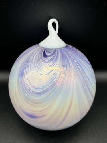 Hand blown glass ornament - hand,