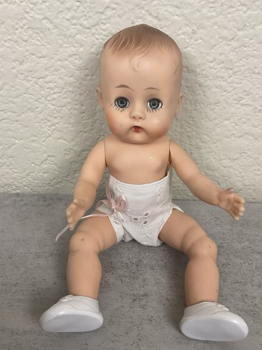 Vtg baby doll vinyl sleep - 8",
