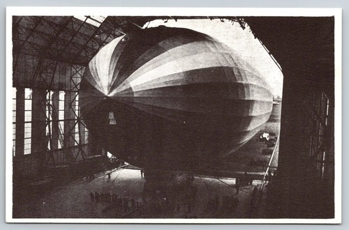 Graf zeppelin airship entering - graf,