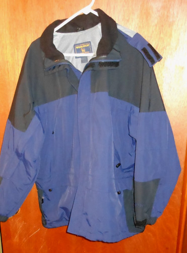 Woolrich navy blue all weather - blue,