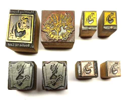 Vintage letterpress cut - letterpress,