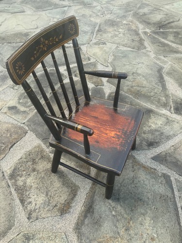 Rare child antique stenciled - rare,