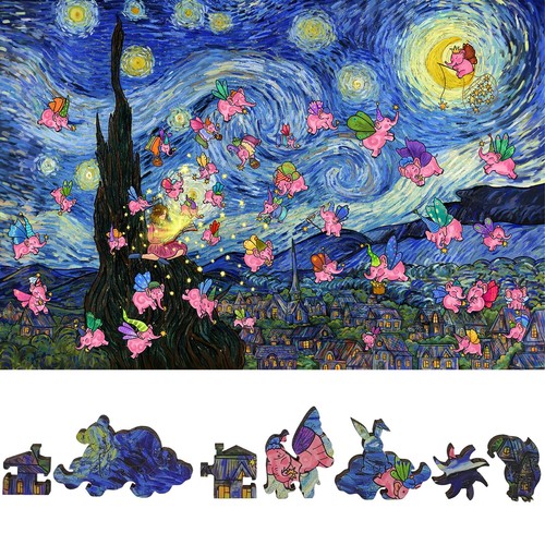 Wooden jigsaw puzzle for - wooden,