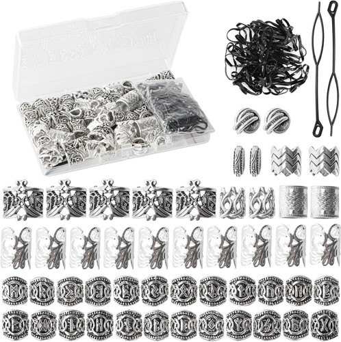 81pcs viking hair beads - viking,