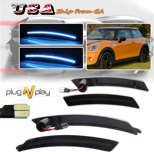 Ice blue led side marker - 4x,