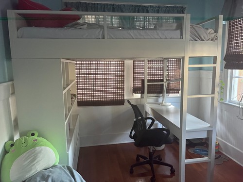 Pottery barn teen loft - teen, bed