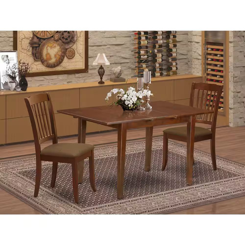 Piece mahogany finish - 3-piece,