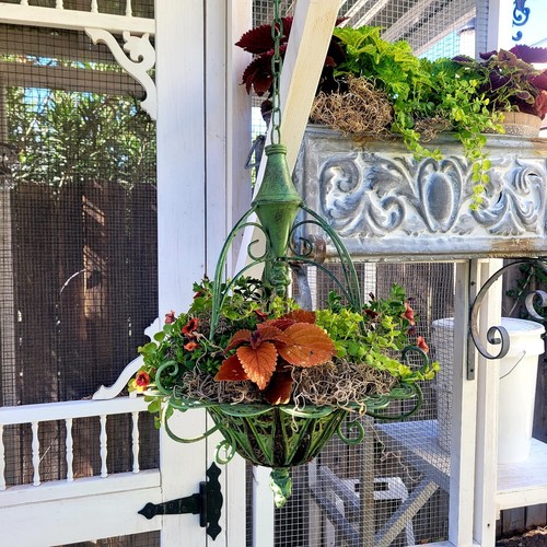 Hanging wrought iron - hanging,