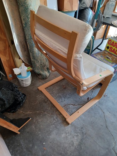 Ikea chair armchair with - armchair,