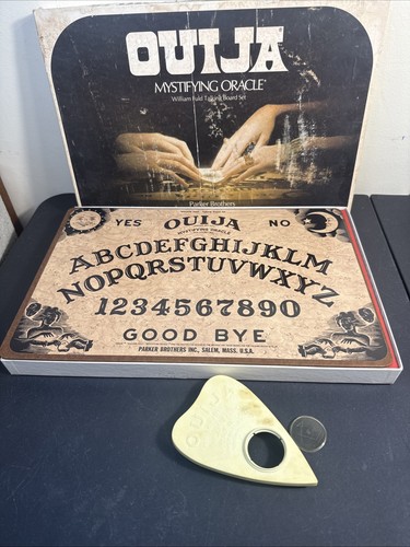 Vintage ouija board game 1972 - game,