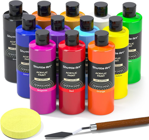 Acrylic paint colors - acrylic, 12
