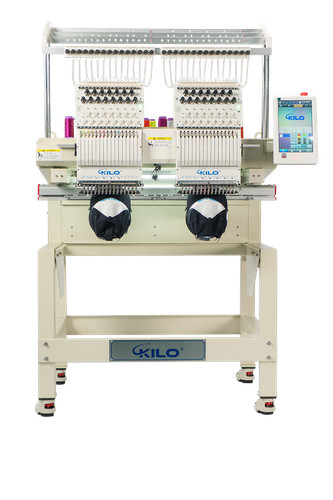 Double head embroidery machine - double,