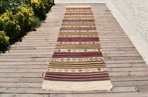 Turkish kilim 2x12 size - 2x12,