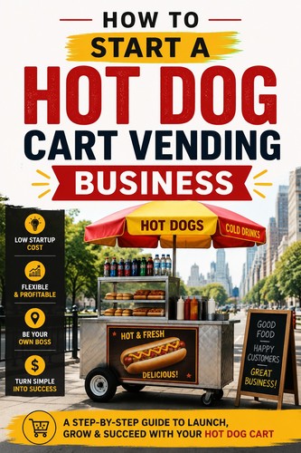 How start hot dog cart - dog,