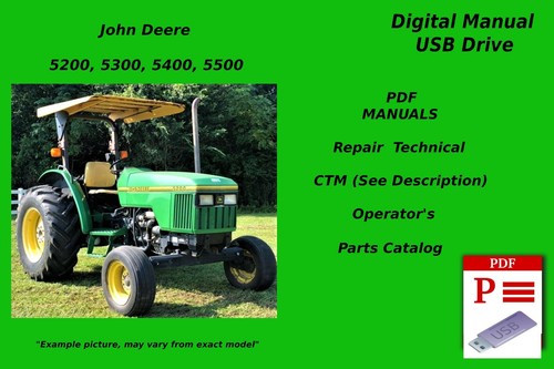 John deere 5200 - john, 5400