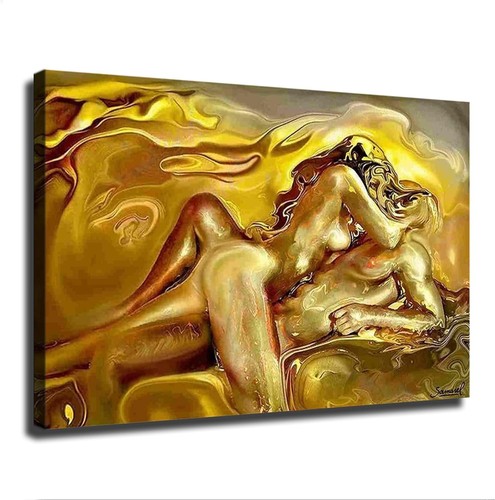 Modern erotic art woman - modern, poster