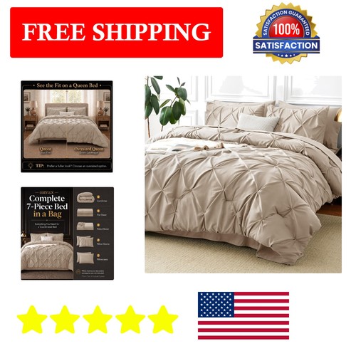 Stylish wheat queen comforter - stylish,