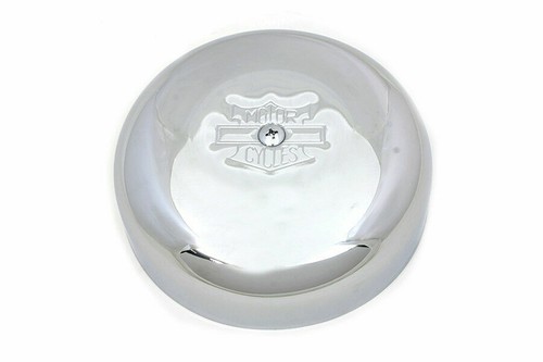 Round air cleaner - cleaner, chrome