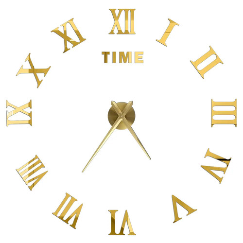 Wall clock diy big - 3d,