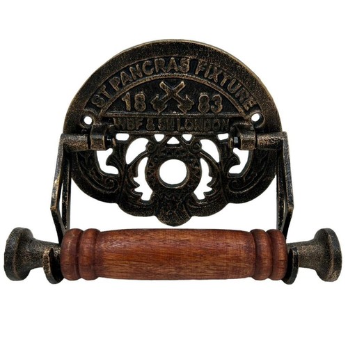 Bronze cast iron toilet roll - bronze,