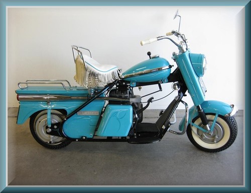 1959 cushman super eagle - eagle, motor