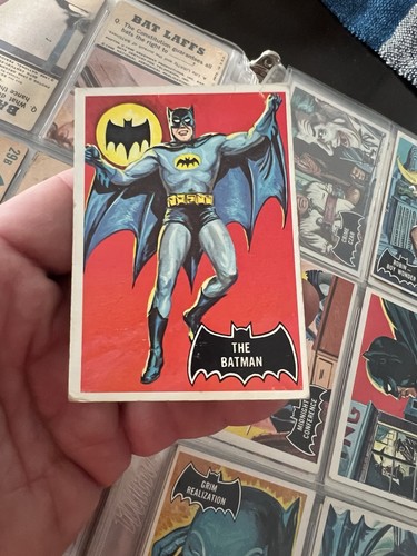 1966 topps batman black - 1966,